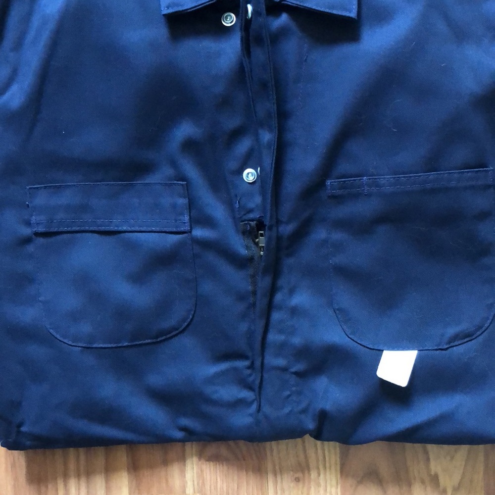 Sears Mechanic Navy Blue Coveralls Sz M NWOT - Picture 4 of 14